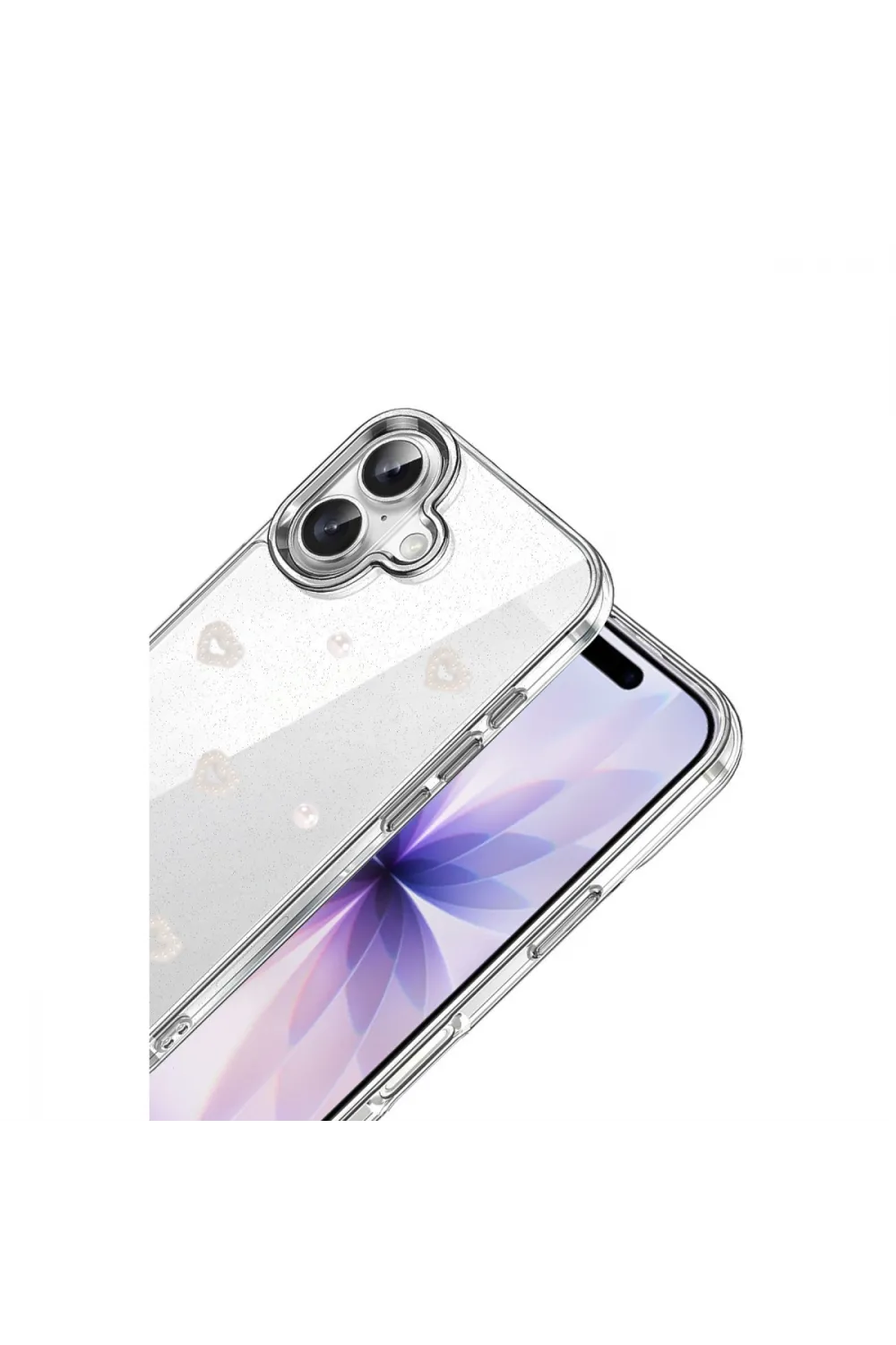 Apple İphone 16 Fiyonk Desenli Kapak - Desen 10