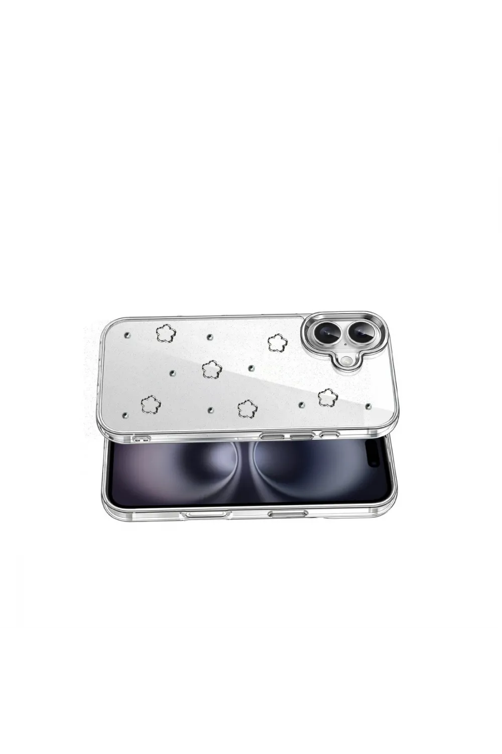 Apple İphone 16 Fiyonk Desenli Kapak - Desen 2