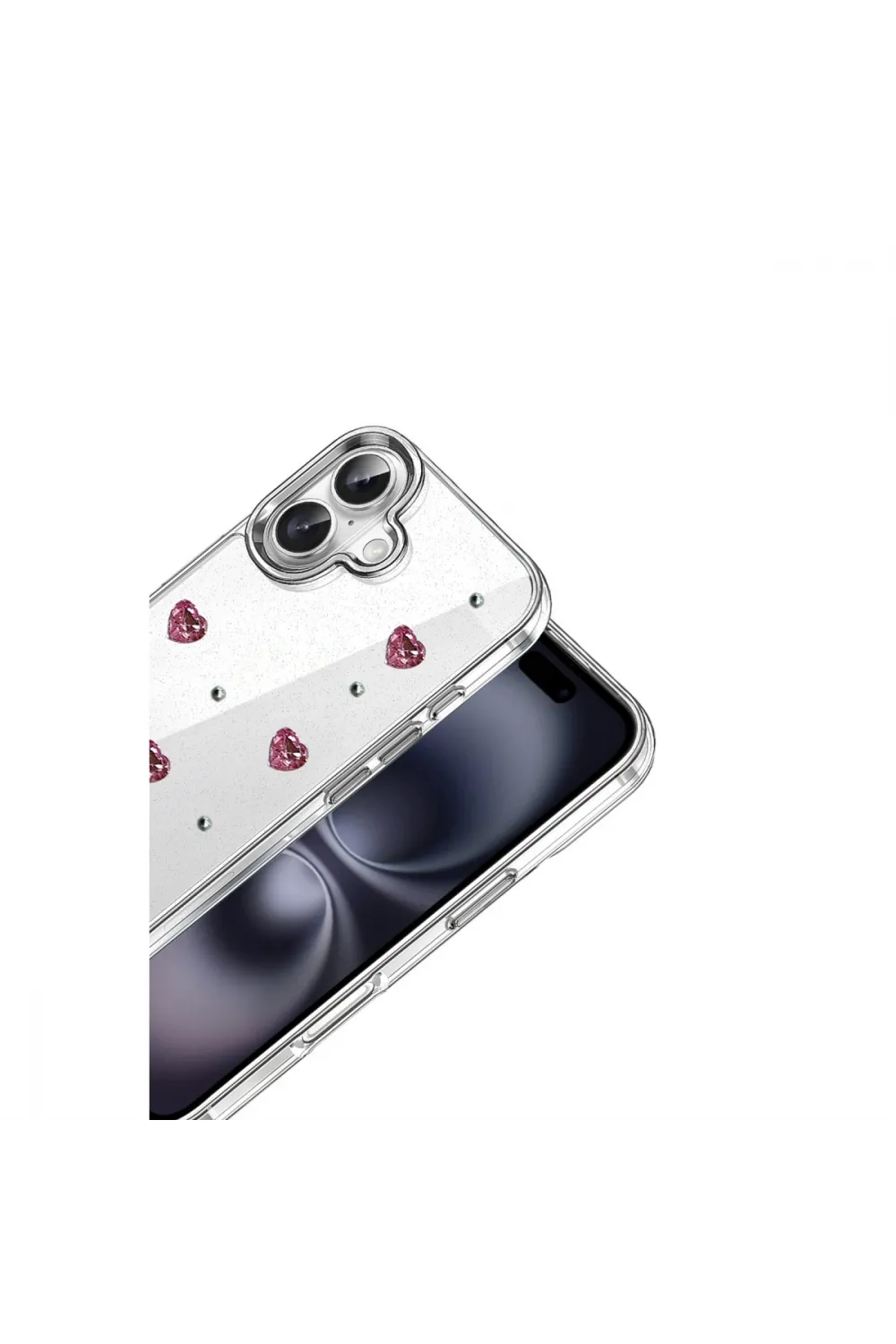 Apple İphone 16 Fiyonk Desenli Kapak - Desen 3