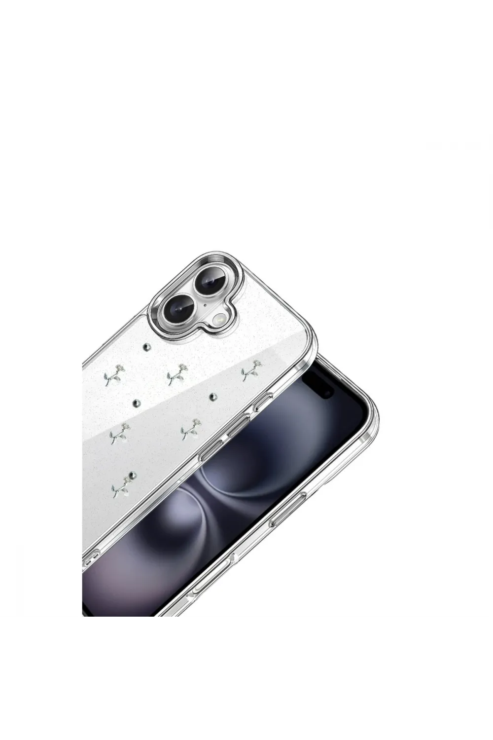 Apple İphone 16 Fiyonk Desenli Kapak - Desen 4