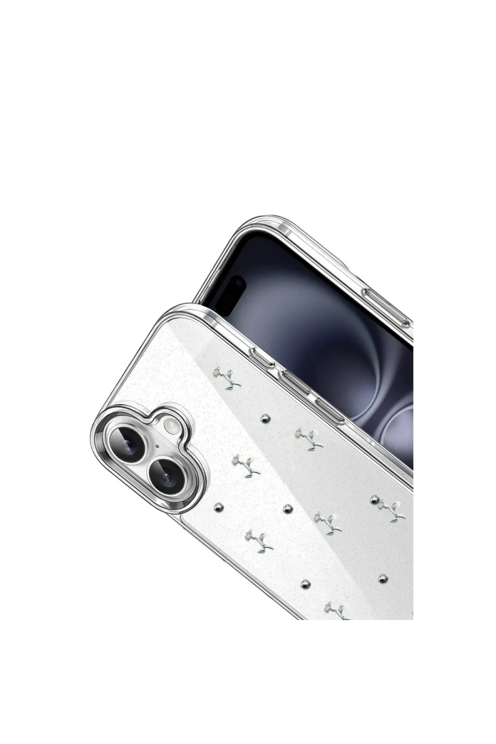 Apple İphone 16 Fiyonk Desenli Kapak - Desen 4