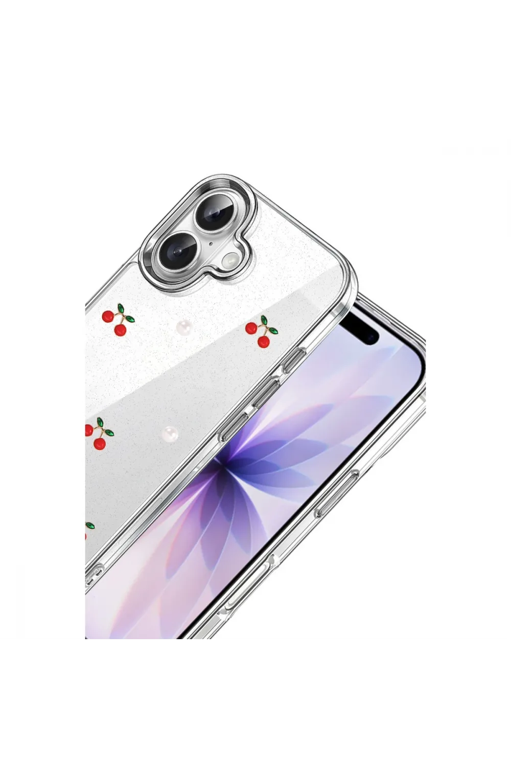 Apple İphone 16 Fiyonk Desenli Kapak - Desen 9