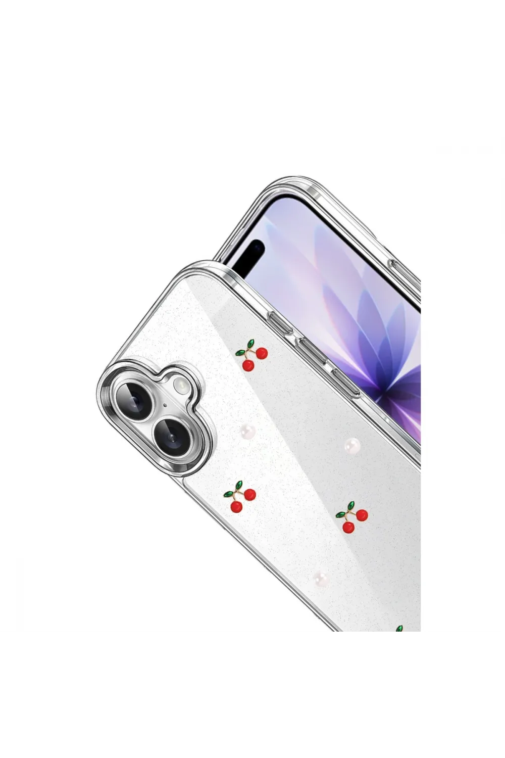 Apple İphone 16 Fiyonk Desenli Kapak - Desen 9
