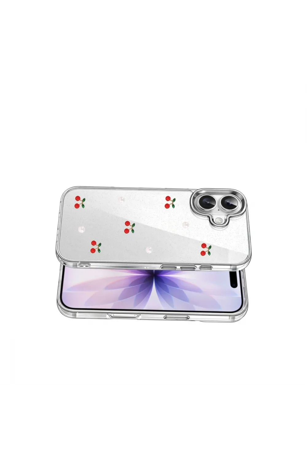 Apple İphone 16 Fiyonk Desenli Kapak - Desen 9