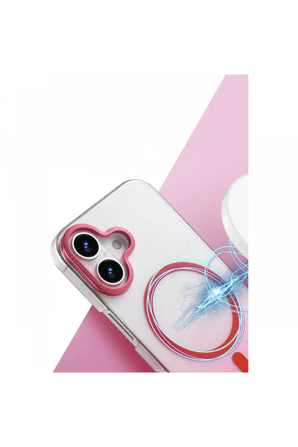 Apple iPhone 16 Glossy Magsafe Kapak - Mor