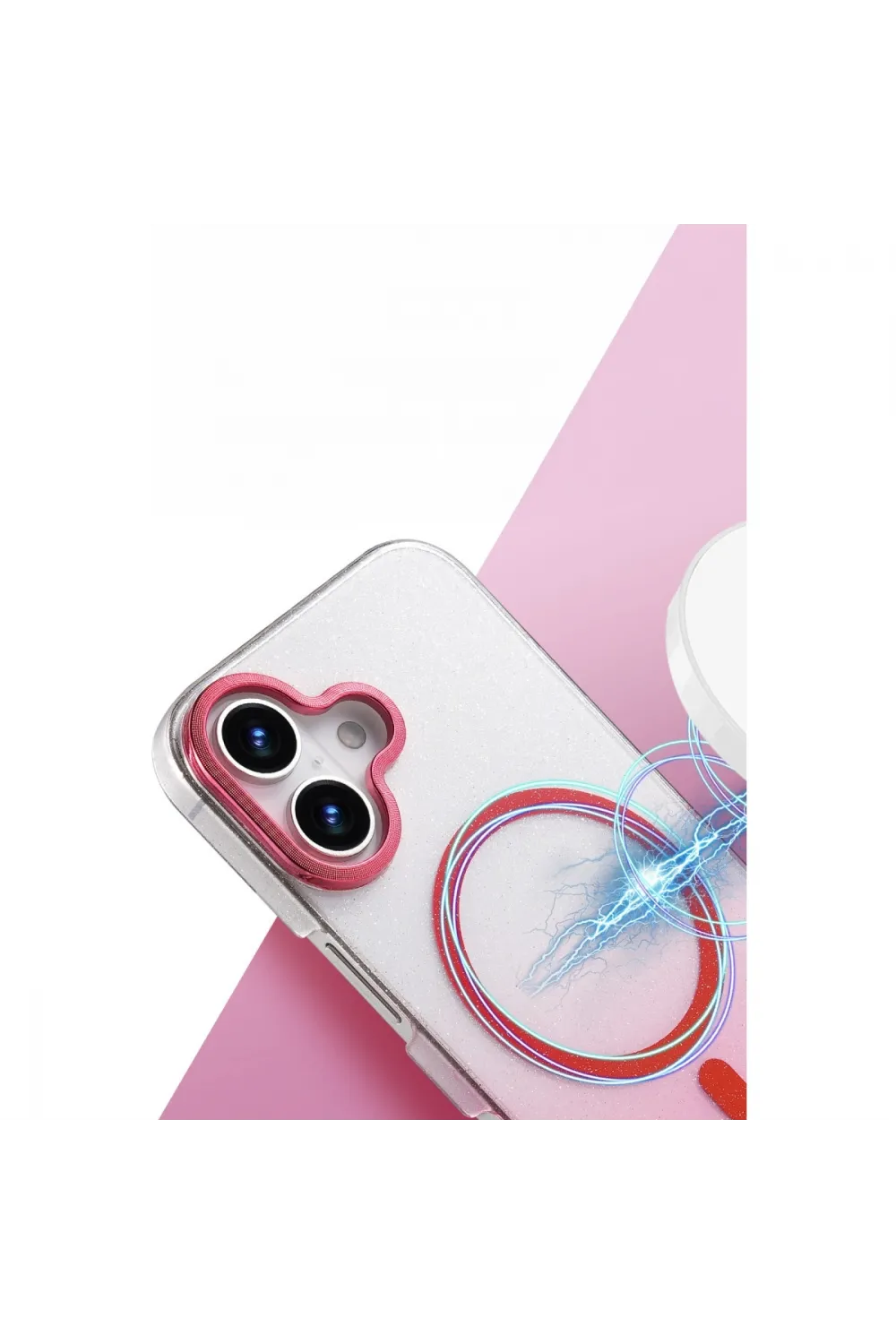 Apple İphone 16 Glossy Magsafe Kapak - Siyah
