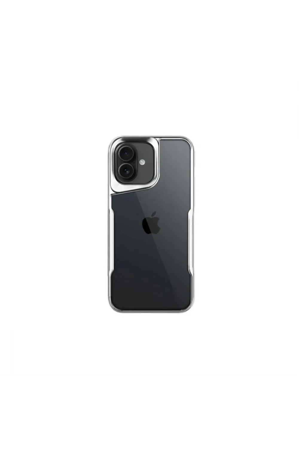 Apple İphone 16 Kılıf Boyi Silikon Kapak - Gümüş