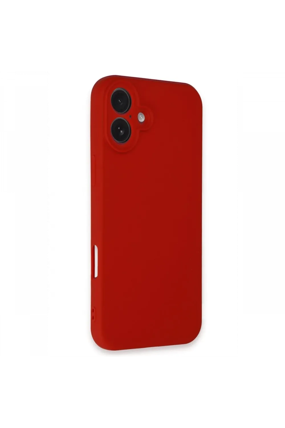 Apple iPhone 16 Kılıf First Silikon - Kırmızı