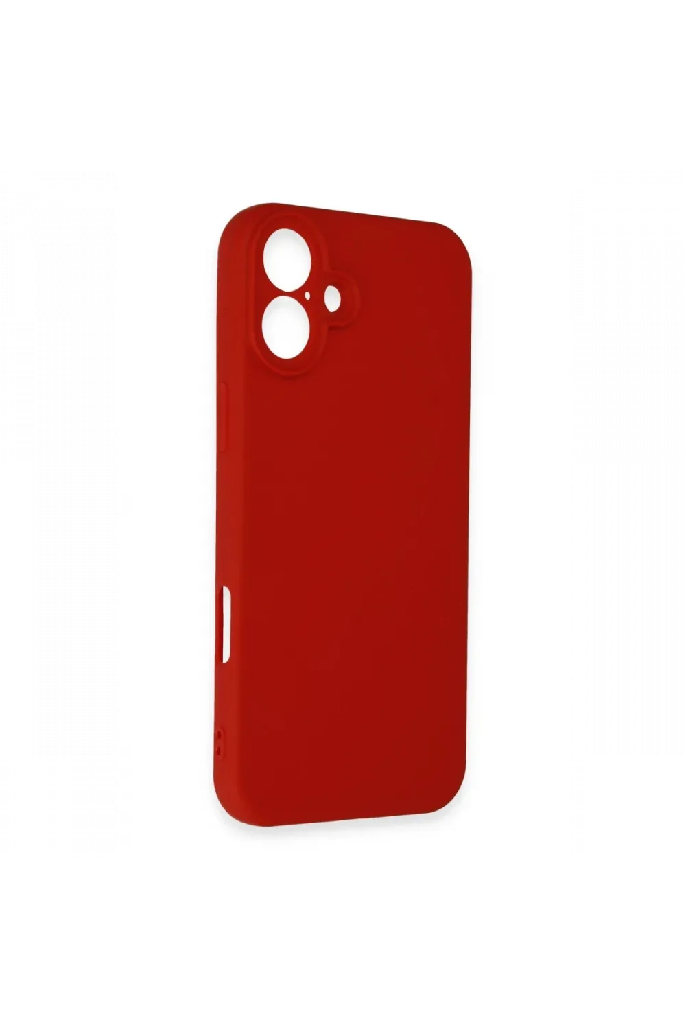 Apple iPhone 16 Kılıf First Silikon - Kırmızı