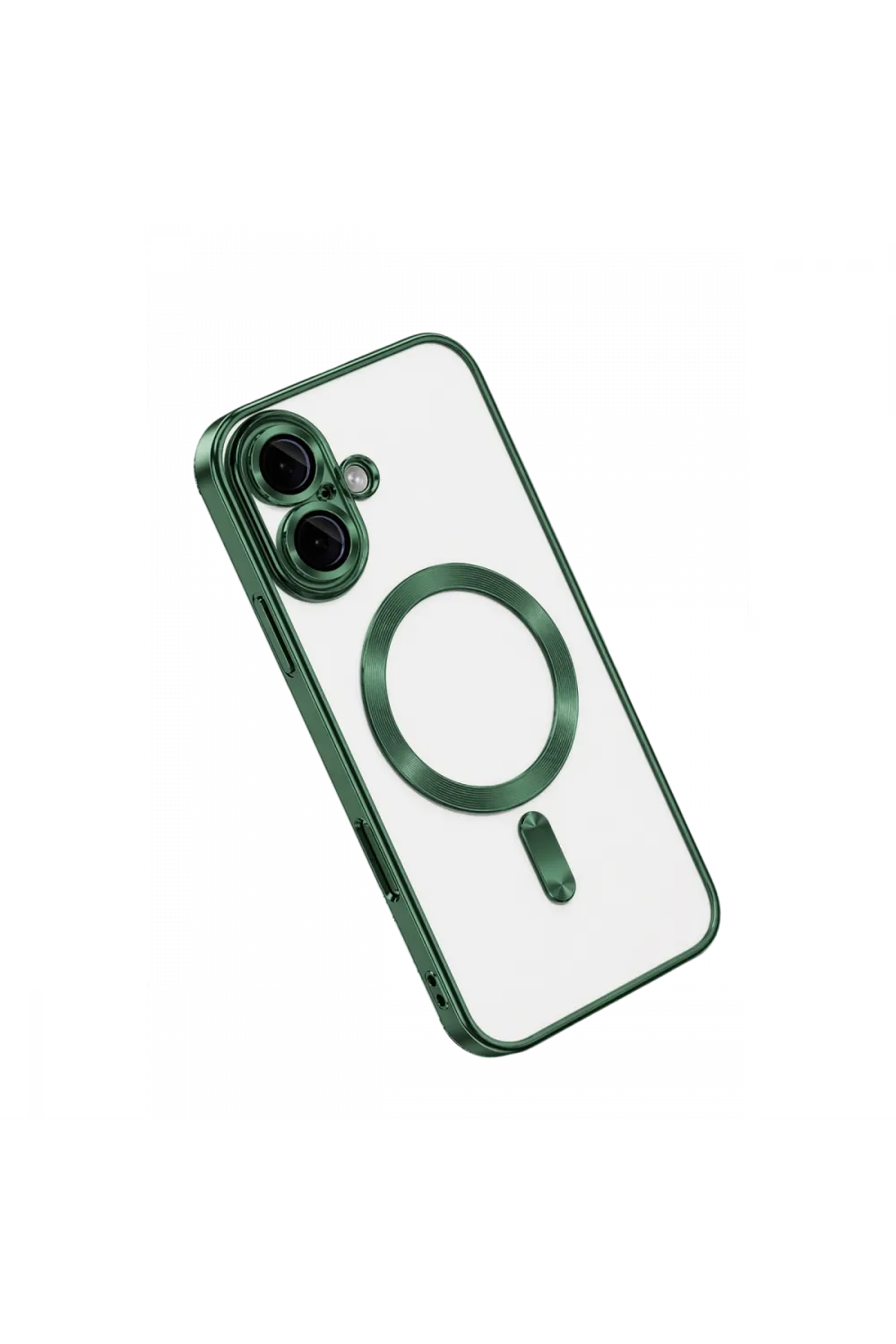 Apple İphone 16 Kılıf Kross Magneticsafe Kapak - Koyu Yeşil