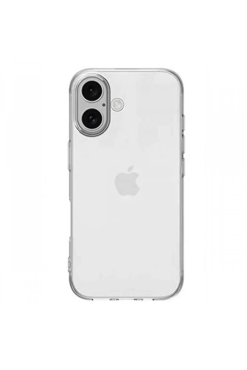 Apple iPhone 16 Kılıf Lüx Şeffaf Silikon
