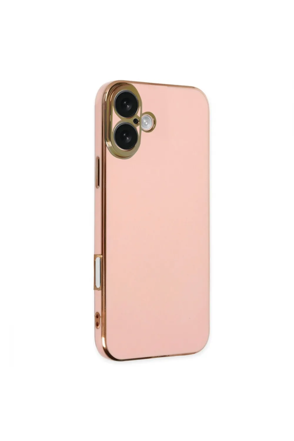 Apple İphone 16 Kılıf Volet Silikon - Pembe