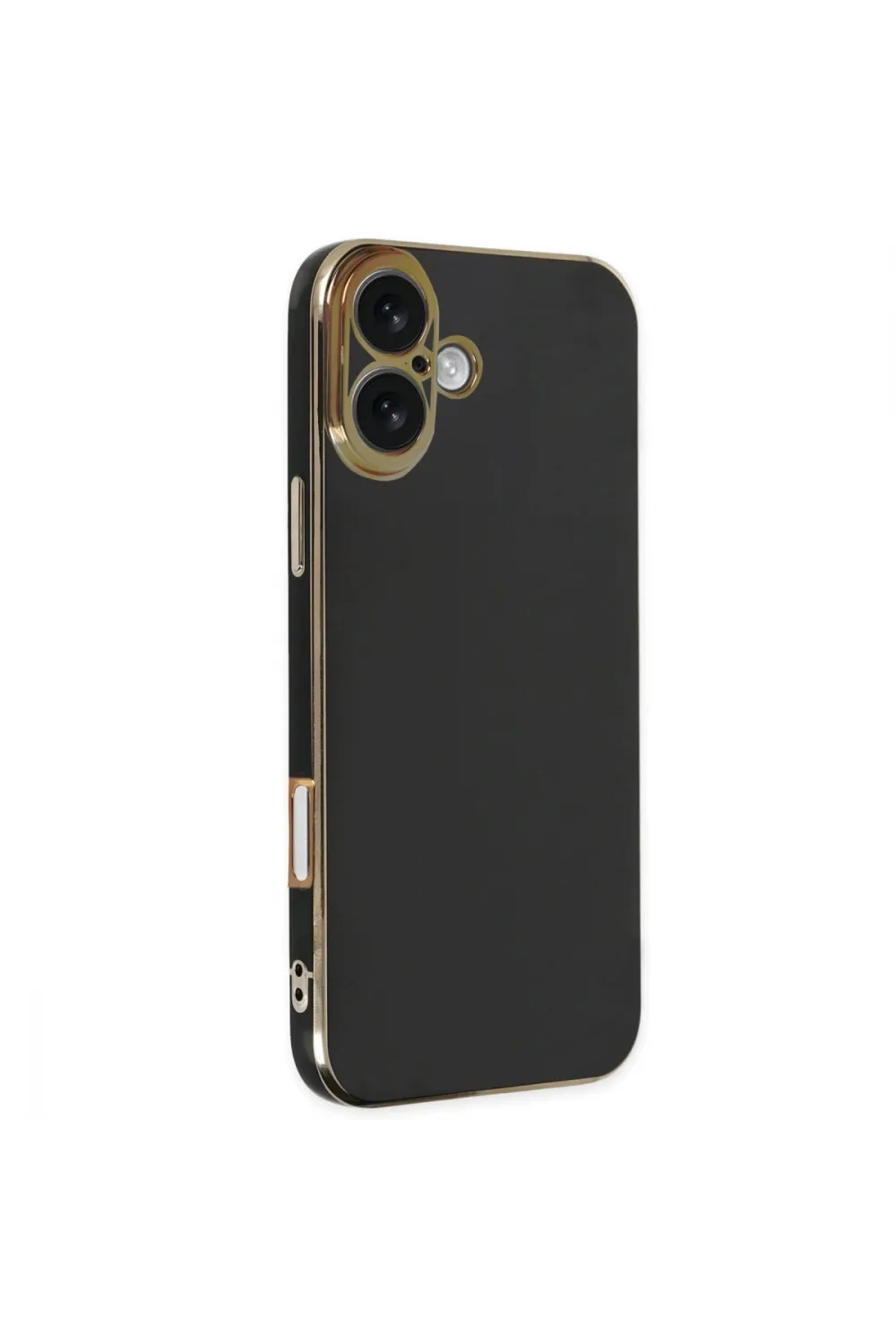 Apple İphone 16 Kılıf Volet Silikon - Siyah