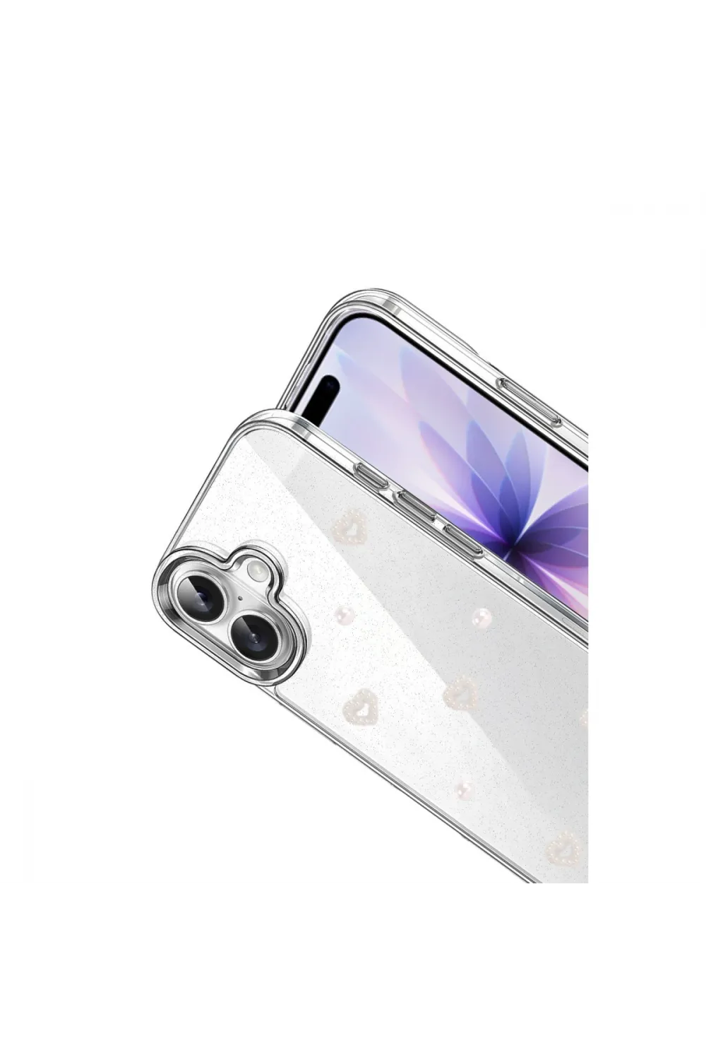Apple İphone 16 Plus Fiyonk Desenli Kapak - Desen 10