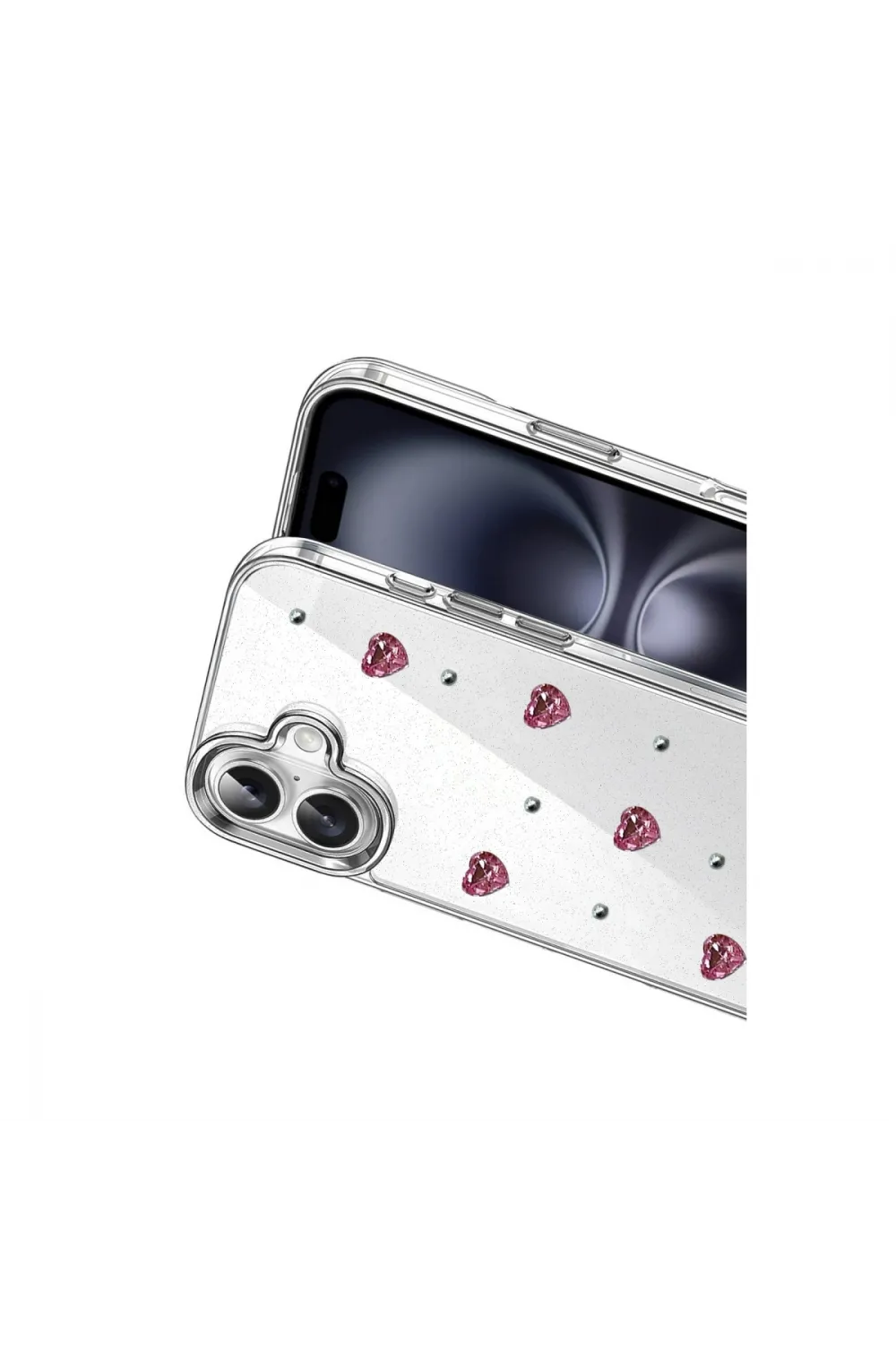 Apple İphone 16 Plus Fiyonk Desenli Kapak - Desen 3