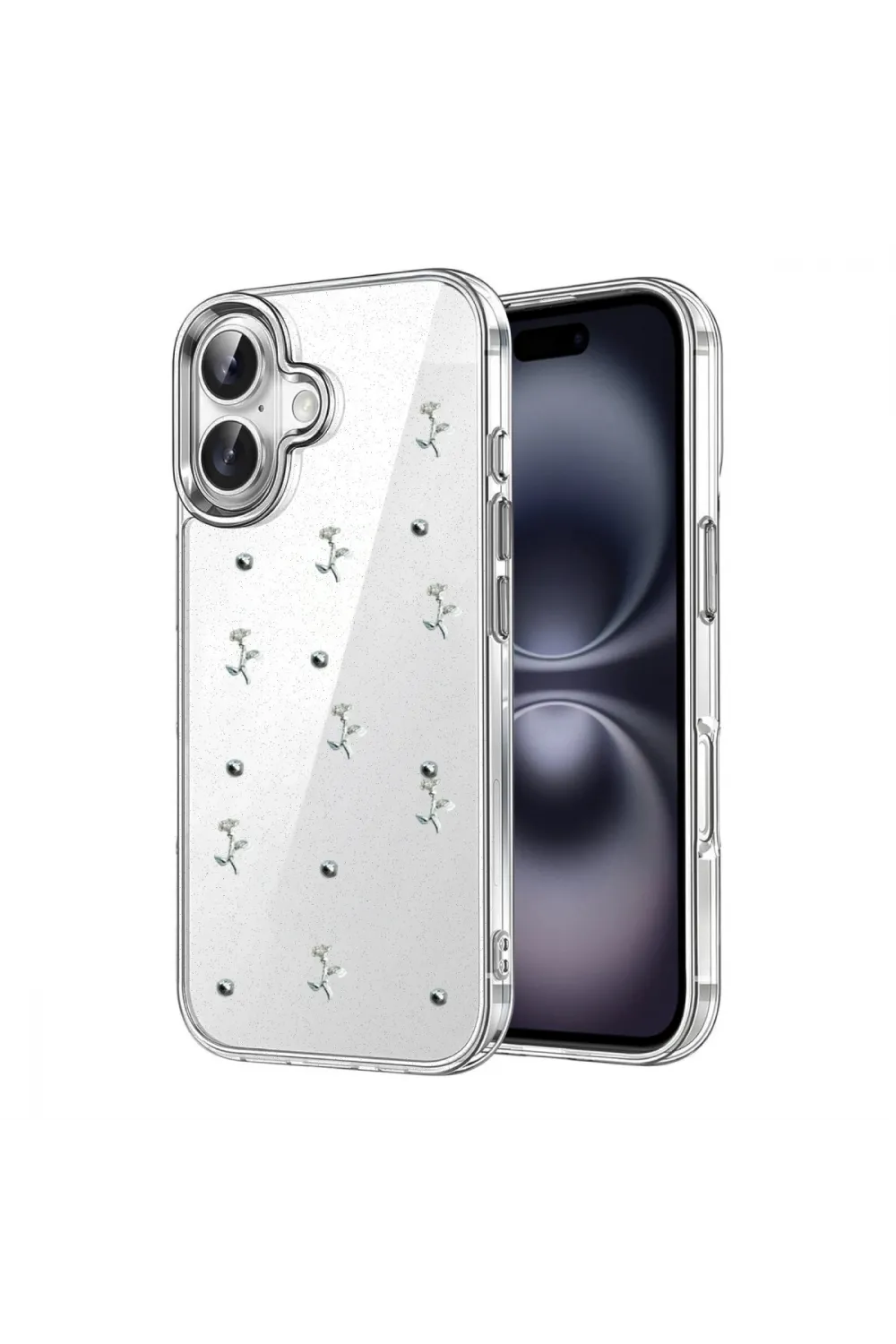 Apple İphone 16 Plus Fiyonk Desenli Kapak - Desen 4