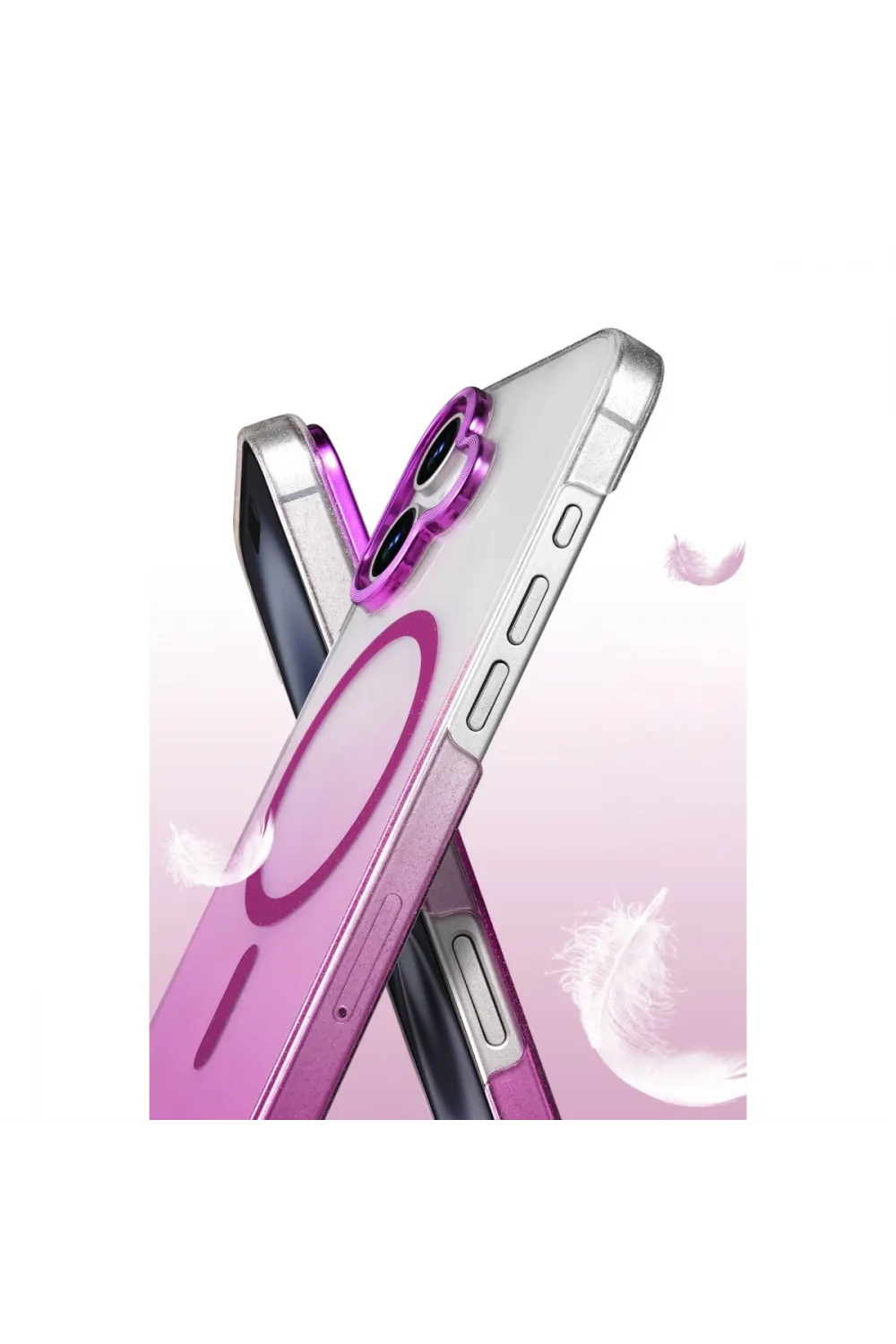 Apple İphone 16 Plus Glossy Magsafe Kapak - Siyah