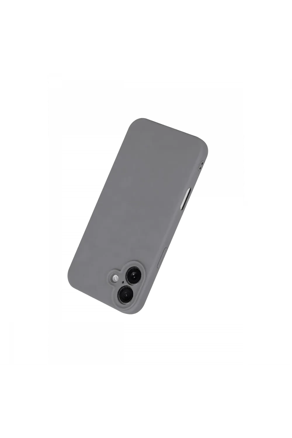 Apple İphone 16 Plus Kılıf First Silikon - Gri