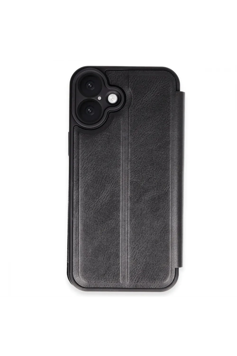 Apple İphone 16 Plus Kılıf Flip Cover - Siyah