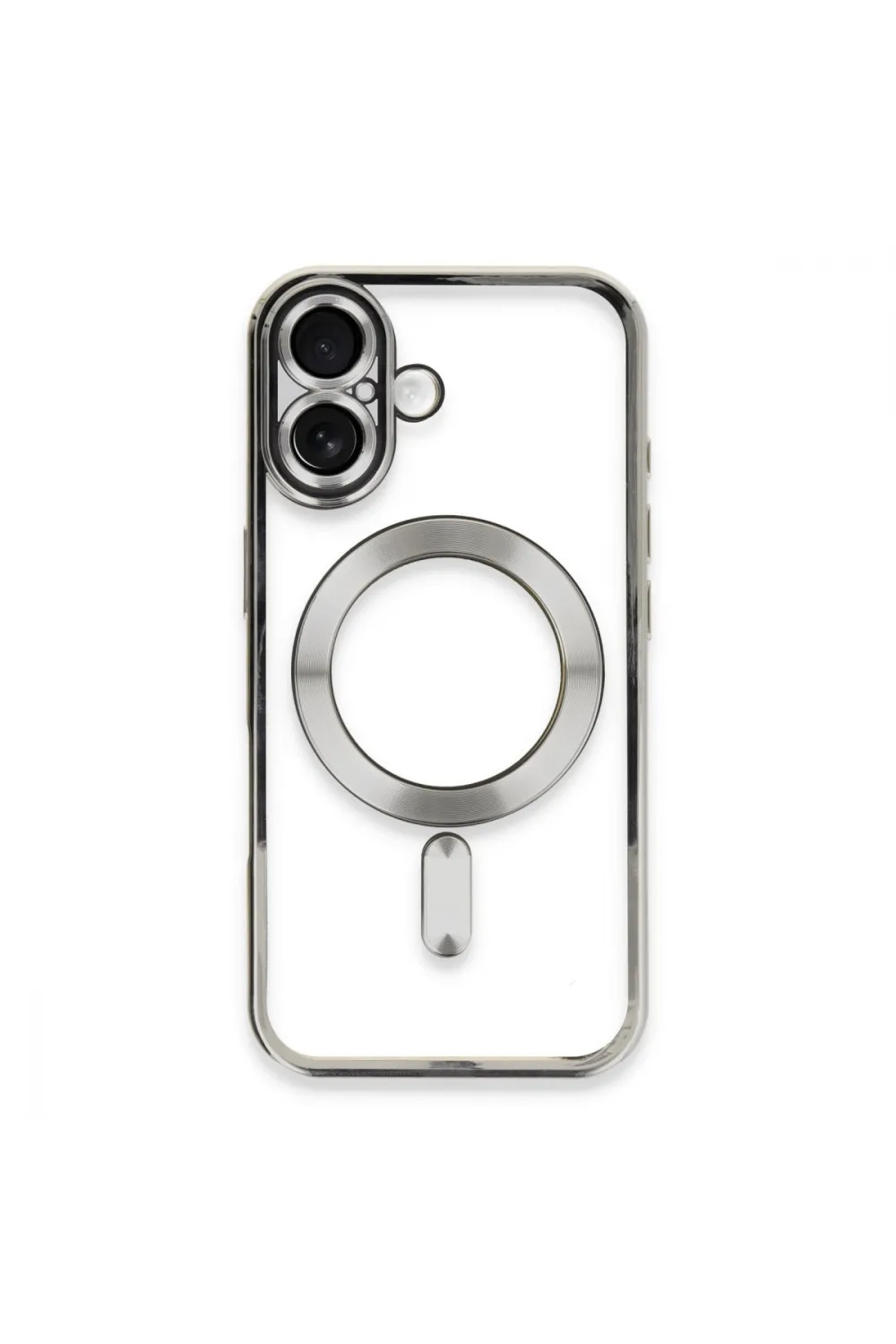 Apple İphone 16 Plus Kılıf Kross Magneticsafe Kapak - Gümüş