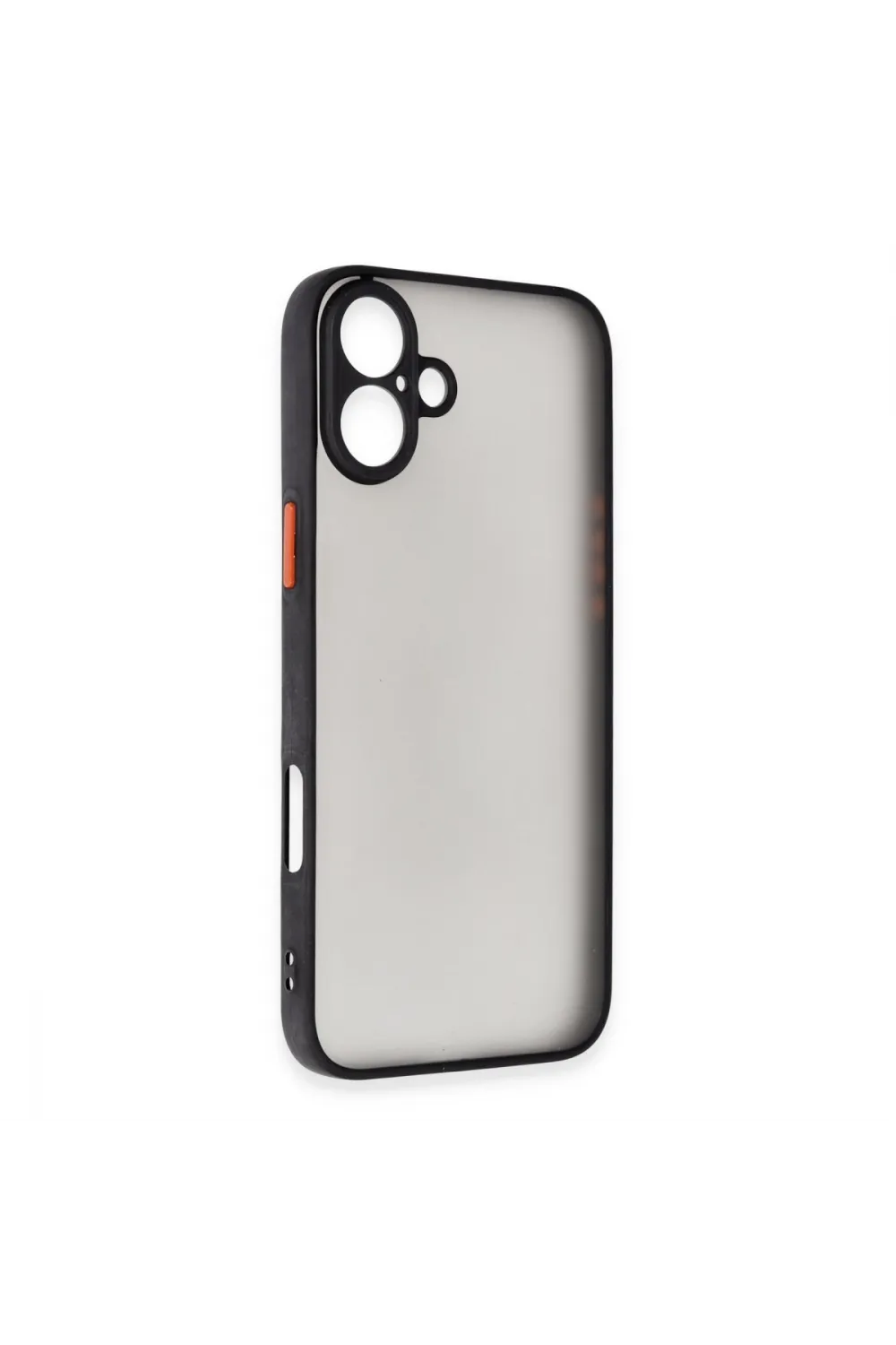 Apple İphone 16 Plus Kılıf Montreal Silikon Kapak - Siyah