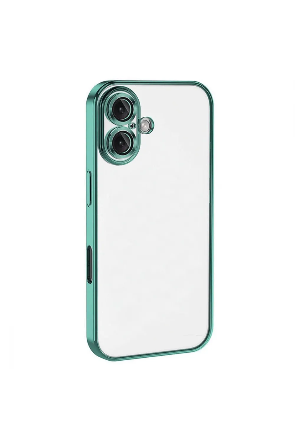 Apple İphone 16 Plus Kılıf Razer Lensli Silikon - Turkuaz