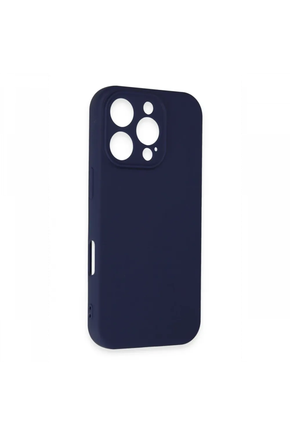 Apple iPhone 16 Pro Kılıf First Silikon - Lacivert