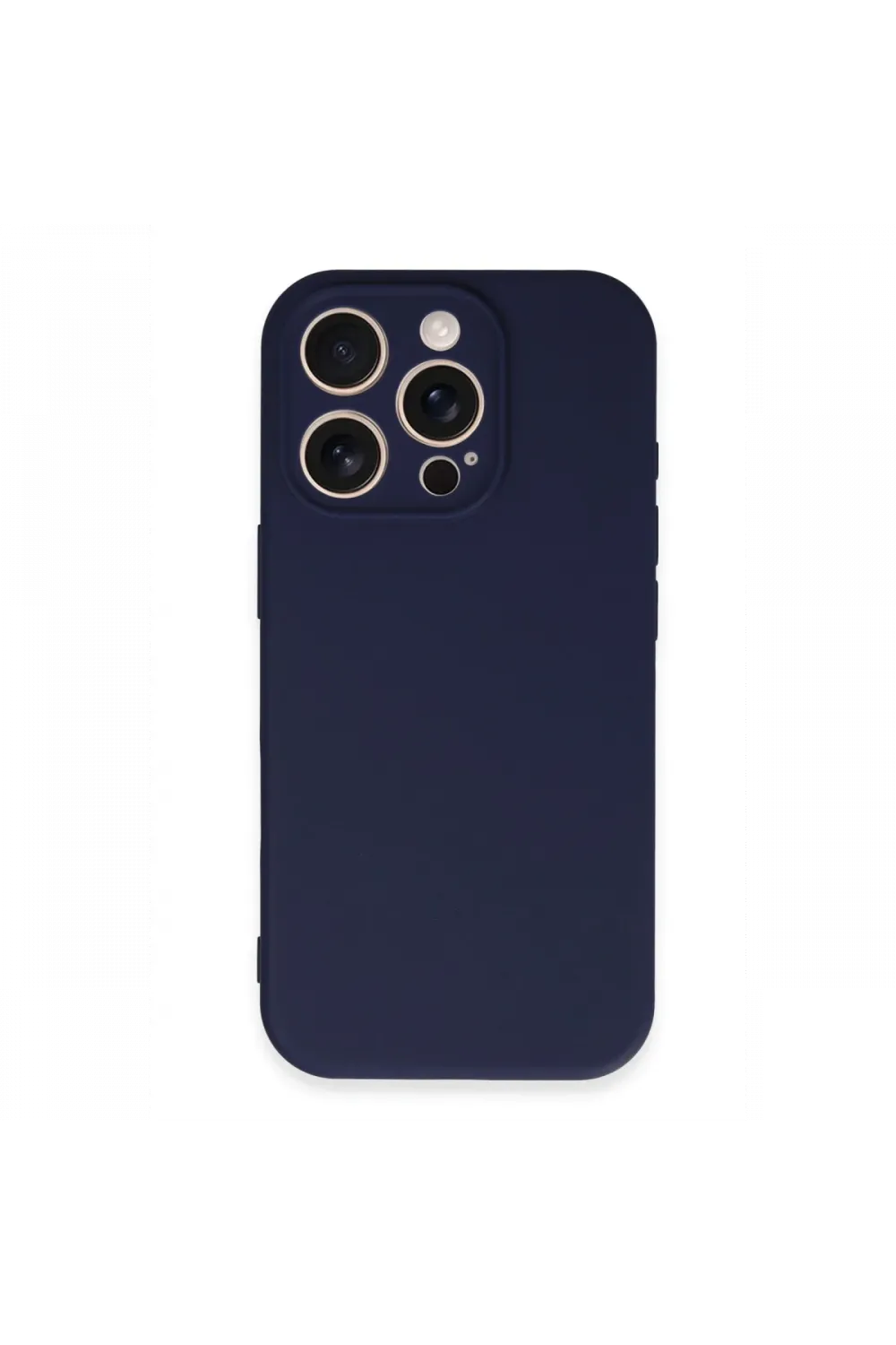 Apple iPhone 16 Pro Kılıf First Silikon - Lacivert