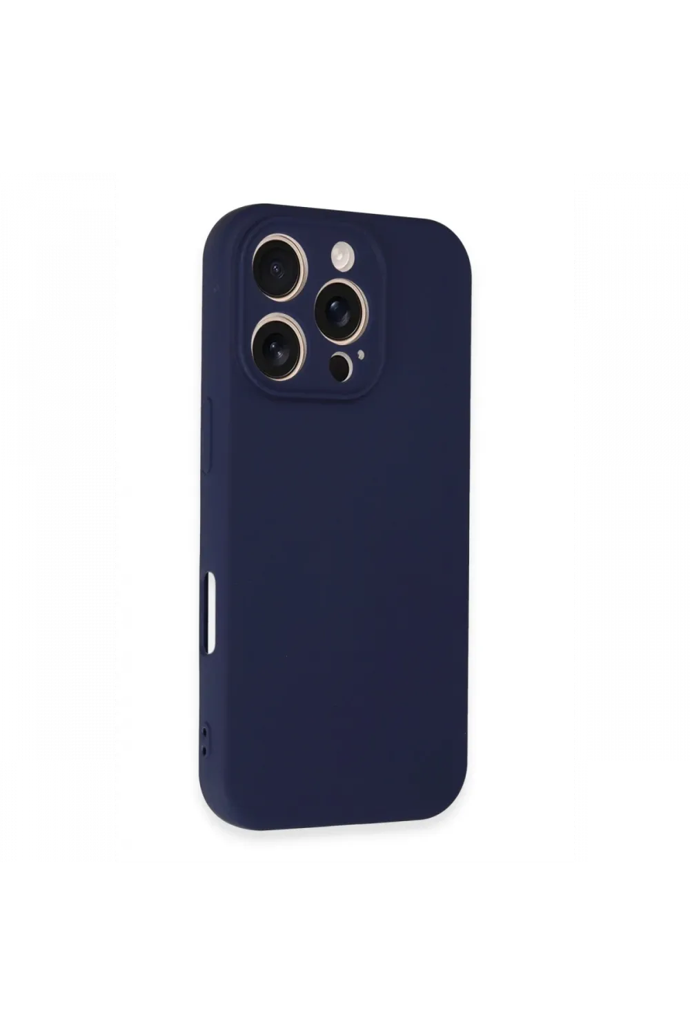 Apple iPhone 16 Pro Kılıf First Silikon - Lacivert