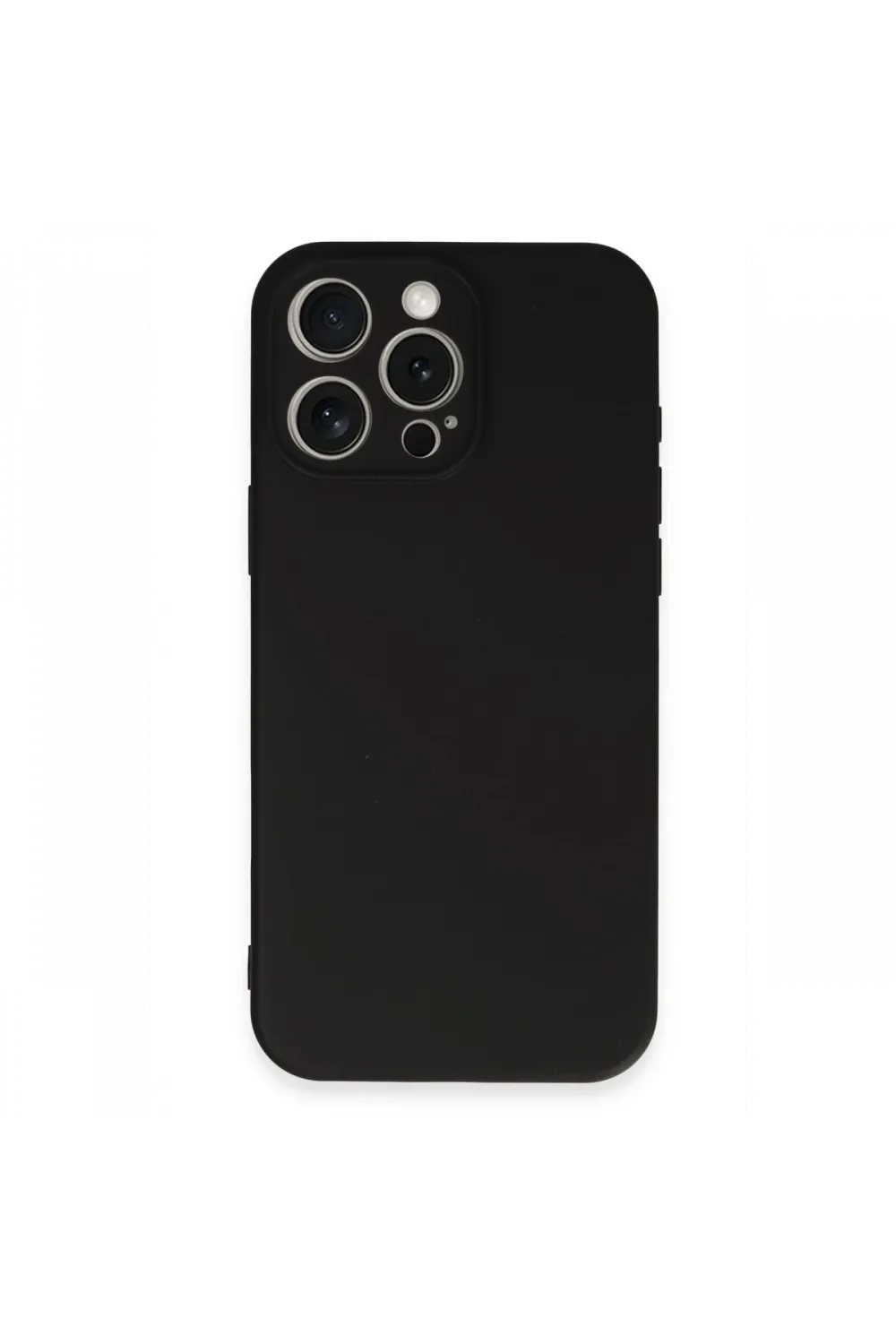Apple iPhone 16 Pro Kılıf First Silikon - Siyah