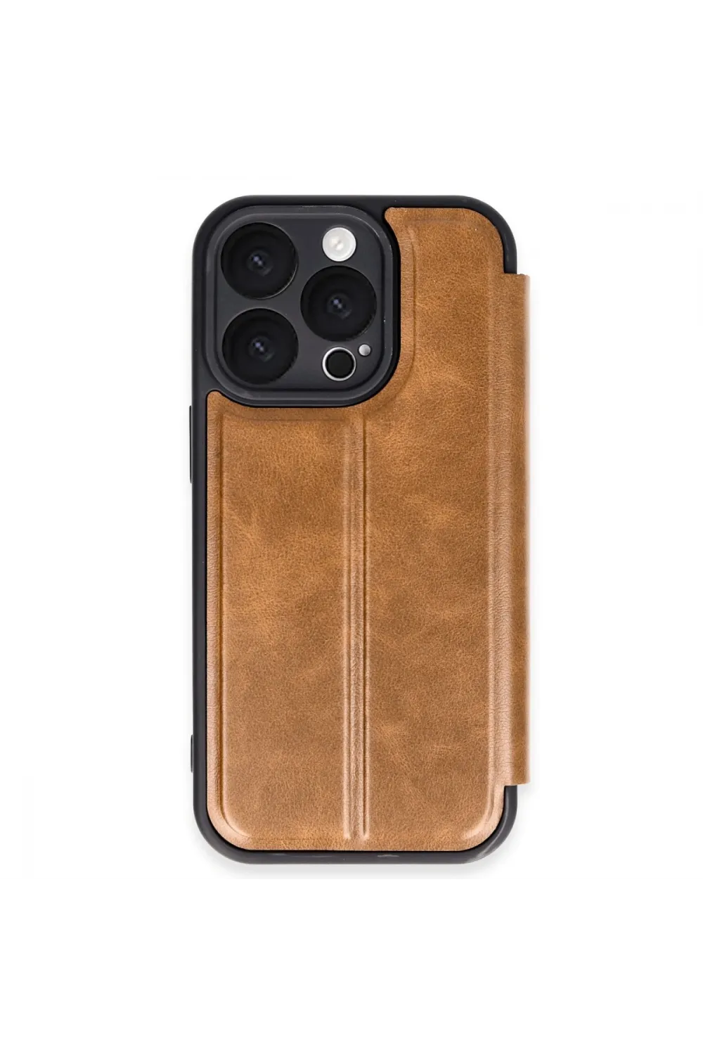 Apple İphone 16 Pro Kılıf Flip Cover - Taba