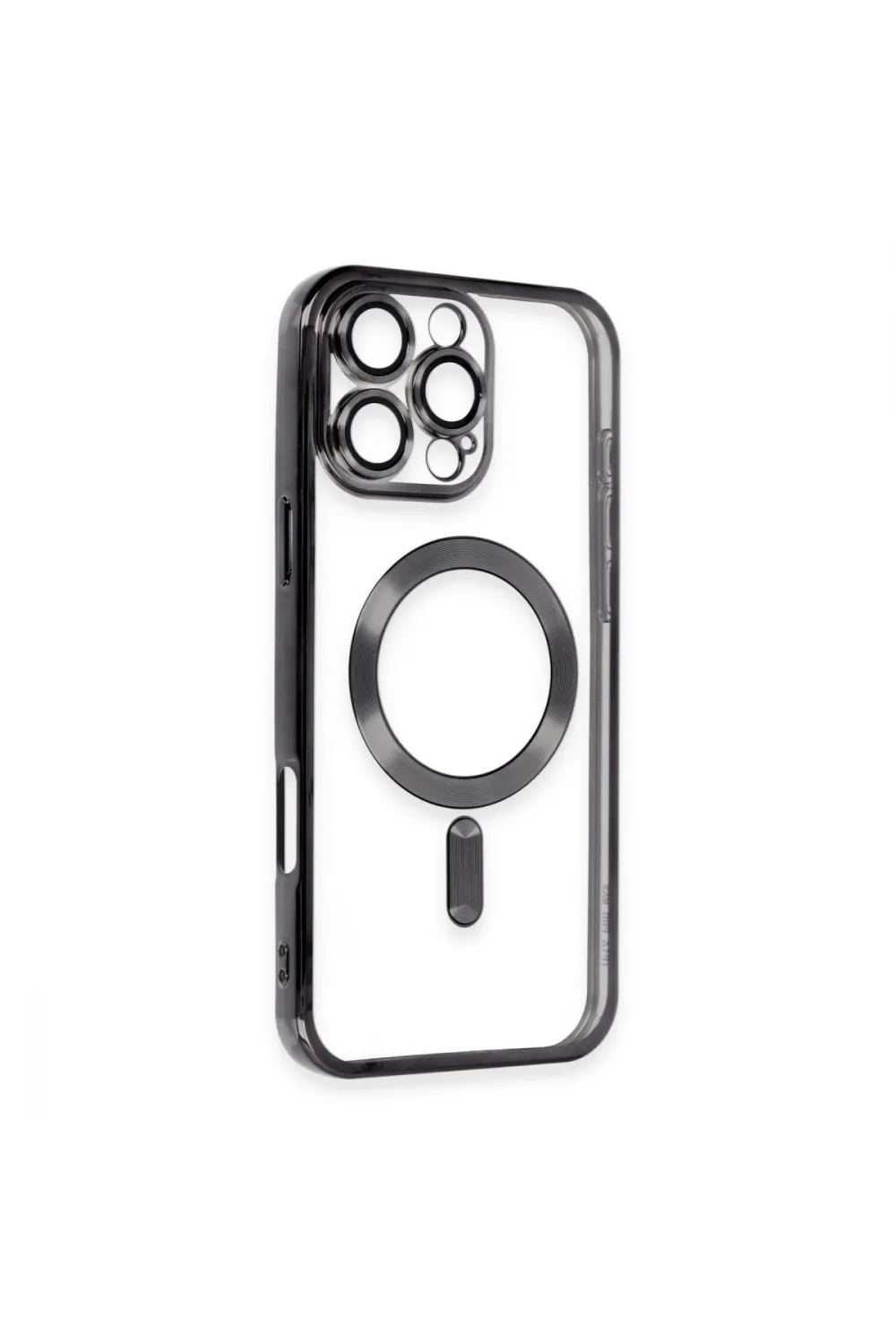 Apple İphone 16 Pro Kılıf Kross Magneticsafe Kapak - Siyah