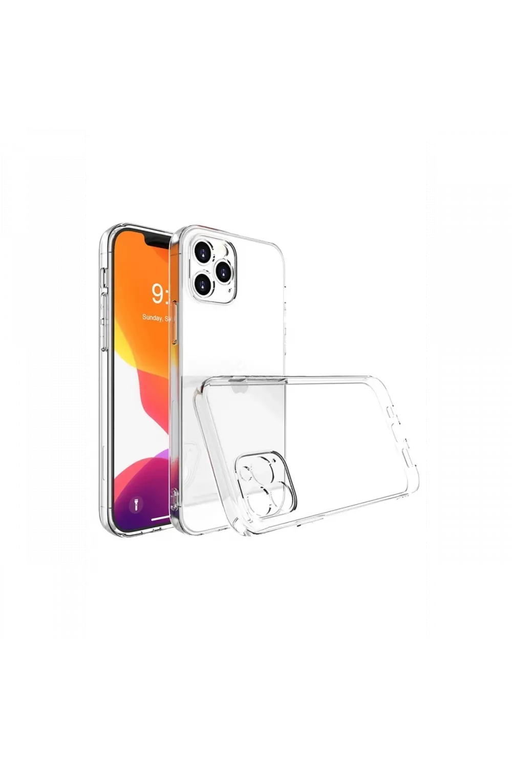 Apple iPhone 16 Pro Kılıf Lüx Şeffaf Silikon