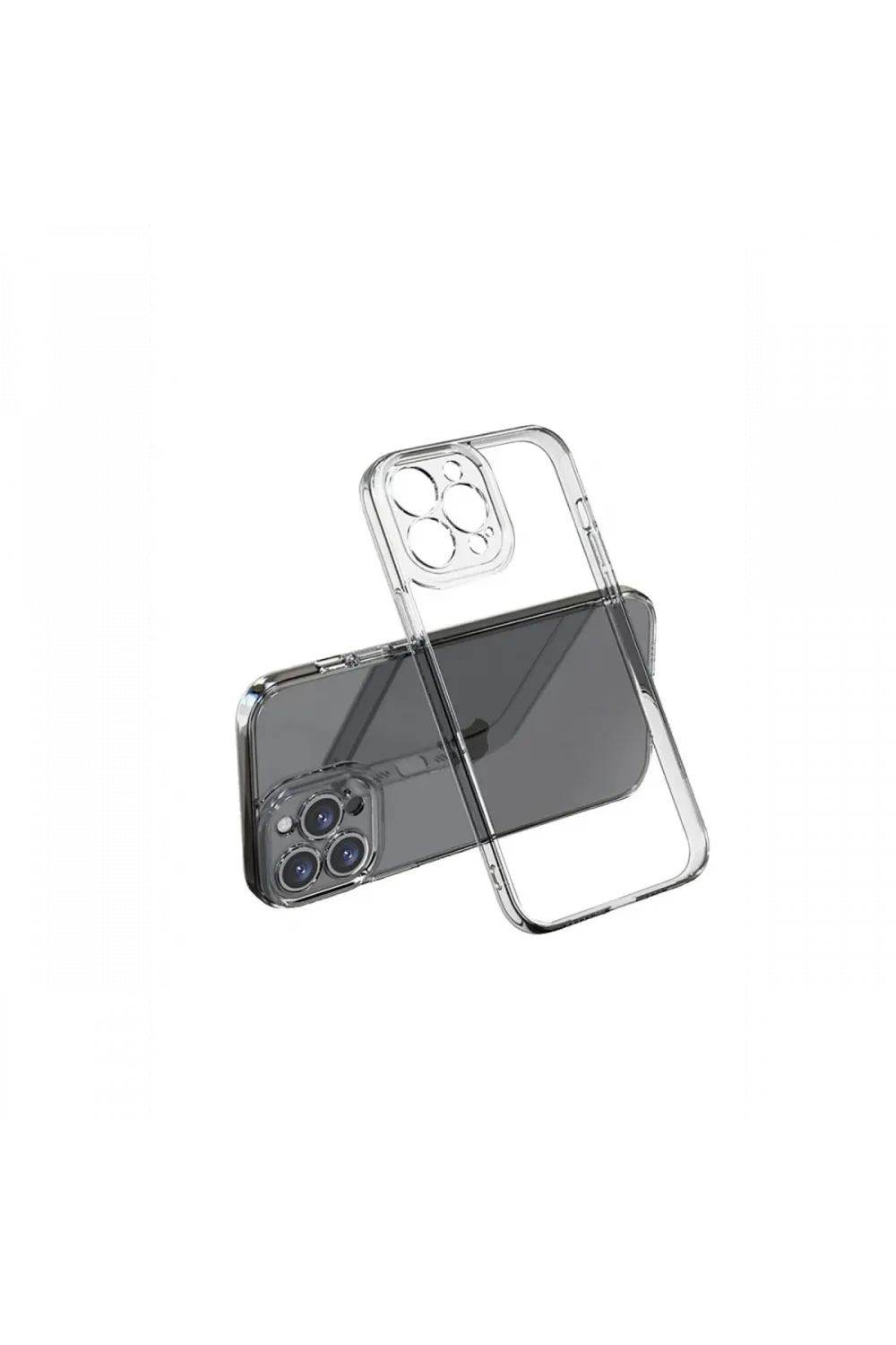 Apple iPhone 16 Pro Kılıf Lüx Şeffaf Silikon