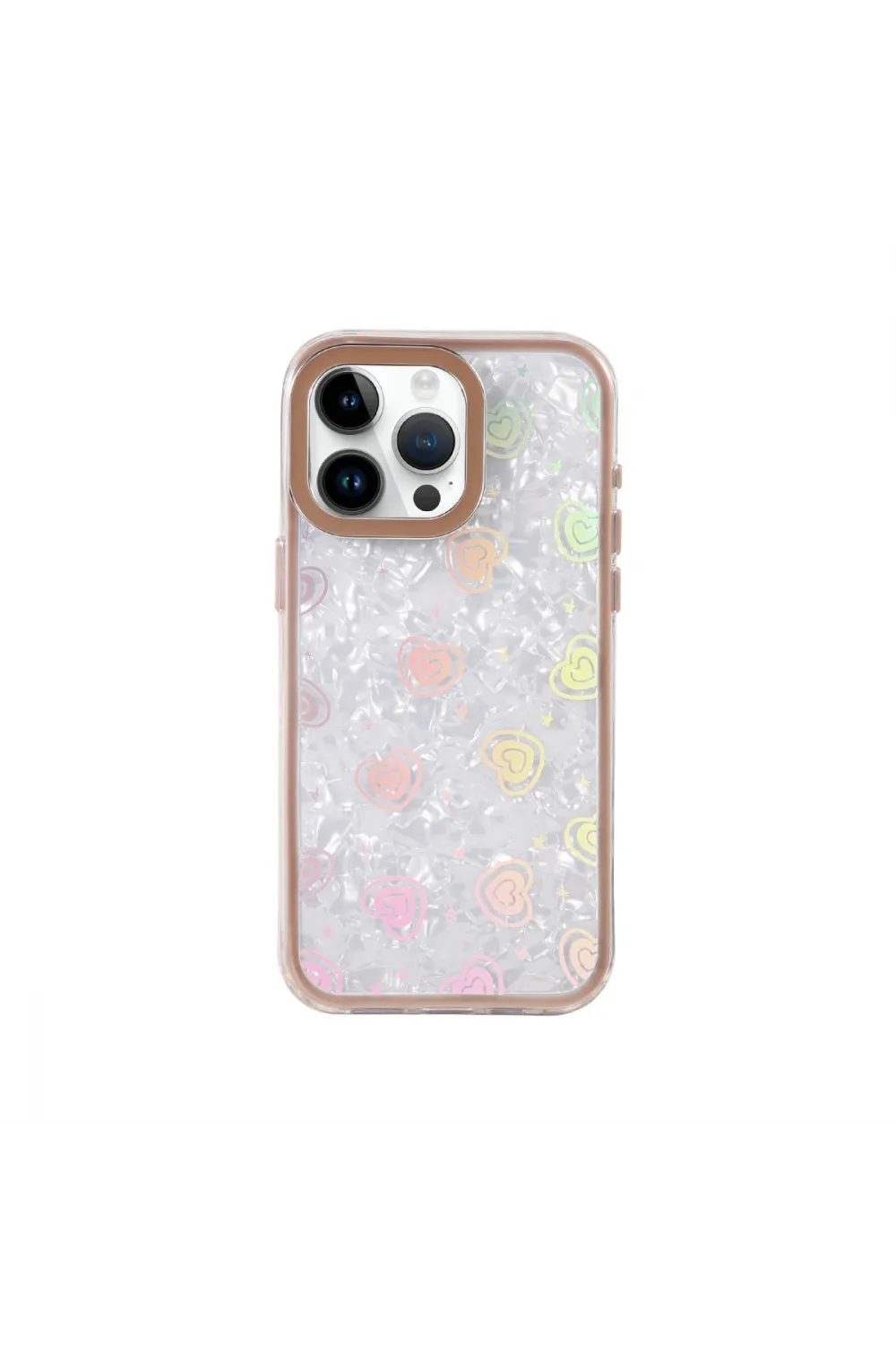 Apple İphone 16 Pro Lumi Desenli Kapak - Çöl Titanyum