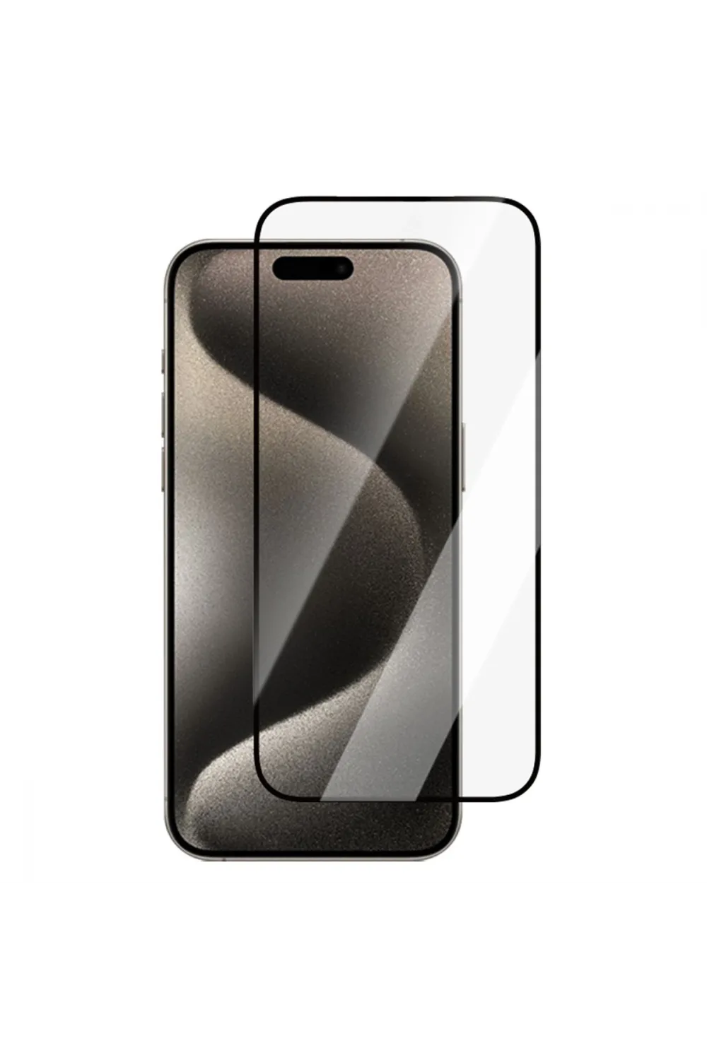 Apple İphone 16 Pro Max Bilvis 3x Ar Hd Cam Ekran Koruyucu - Siyah