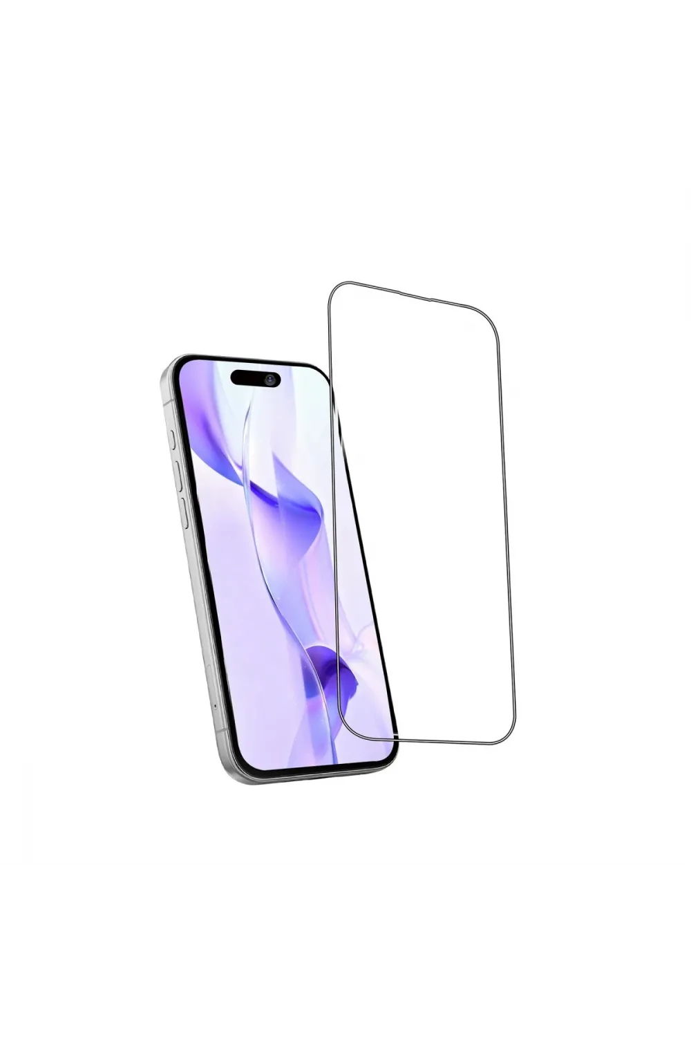Apple İphone 16 Pro Max Bilvis 5in1 3d Magic Cam Ekran Koruyucu - Siyah