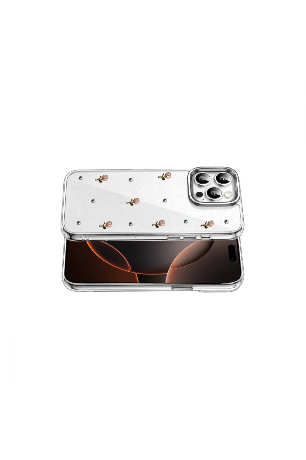 Apple İphone 16 Pro Max Fiyonk Desenli Kapak - Desen 6
