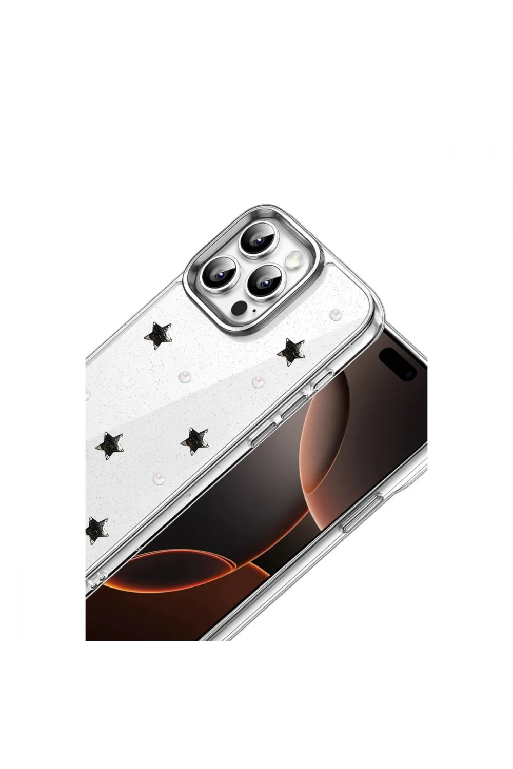 Apple İphone 16 Pro Max Fiyonk Desenli Kapak - Desen 7