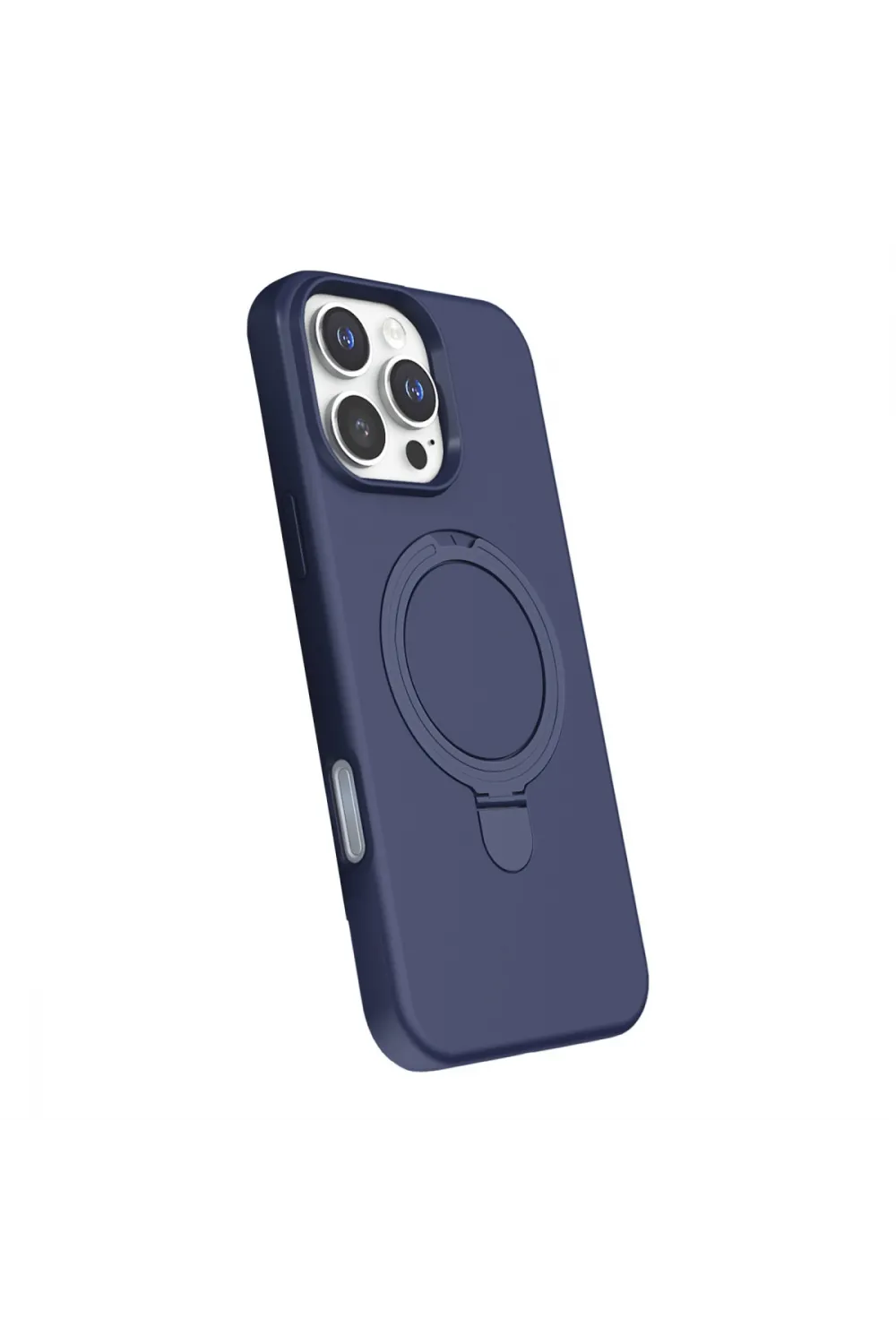 Apple İphone 16 Pro Max Regal Magsafe Standlı Kapak - Lacivert