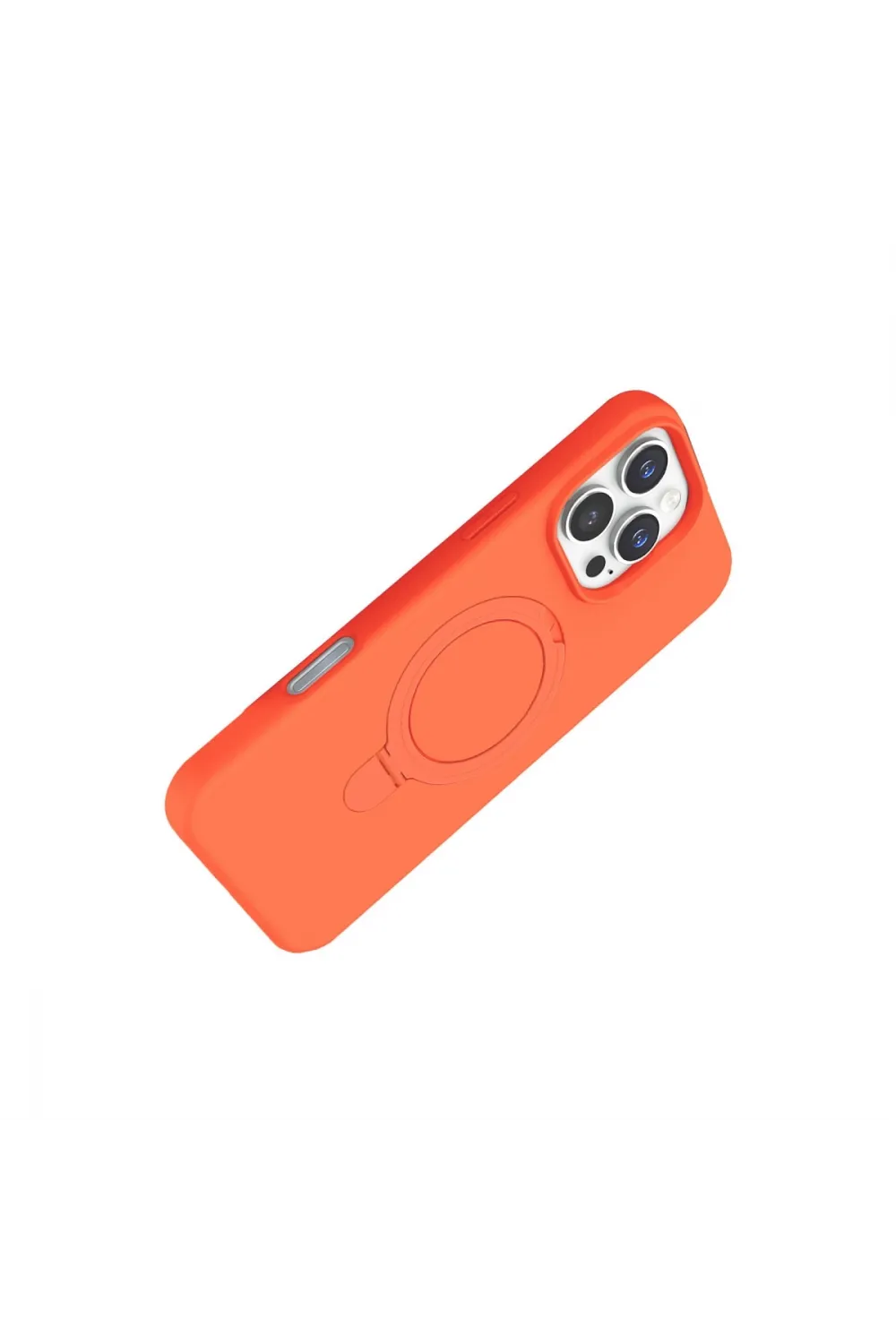 Apple İphone 16 Pro Max Regal Magsafe Standlı Kapak - Turuncu