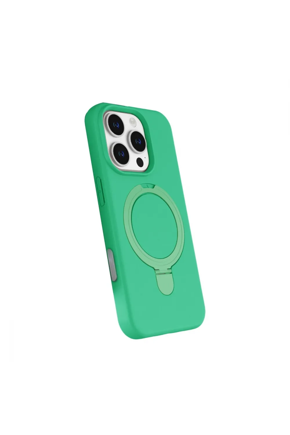 Apple İphone 16 Pro Max Regal Magsafe Standlı Kapak - Yeşil