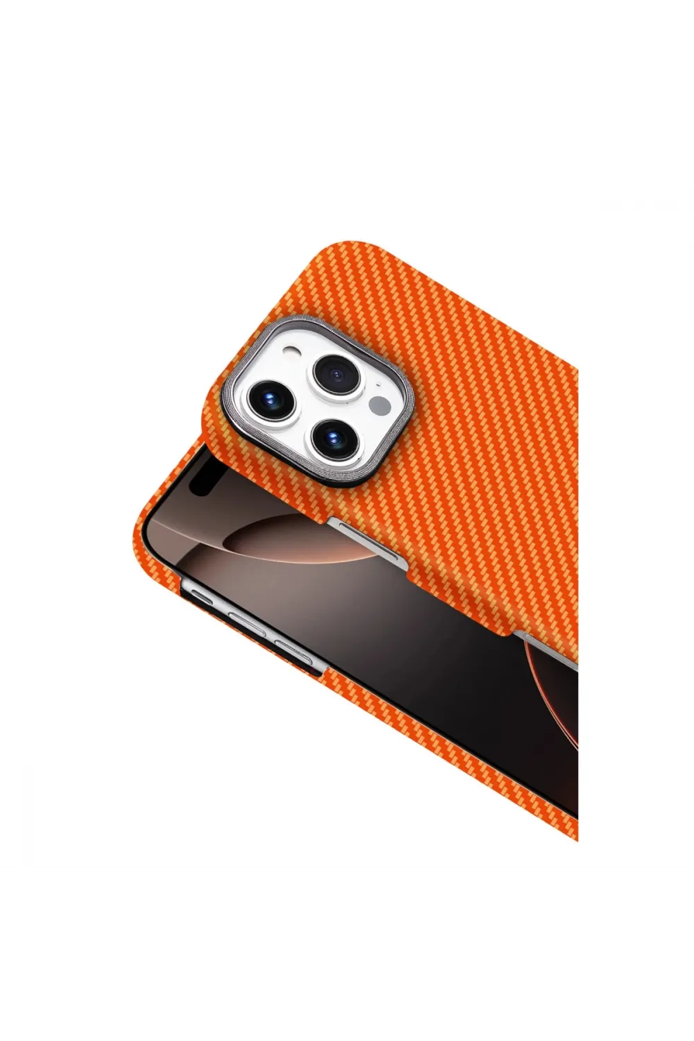 Apple İphone 16 Pro Max Vega Magsafe Kapak - Sarı