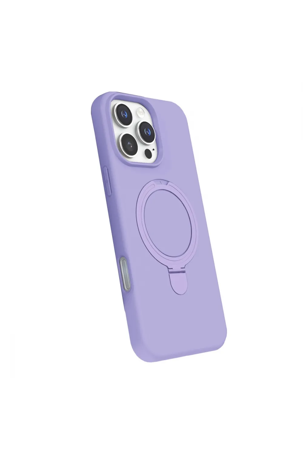 Apple İphone 16 Pro Regal Magsafe Standlı Kapak - Lila