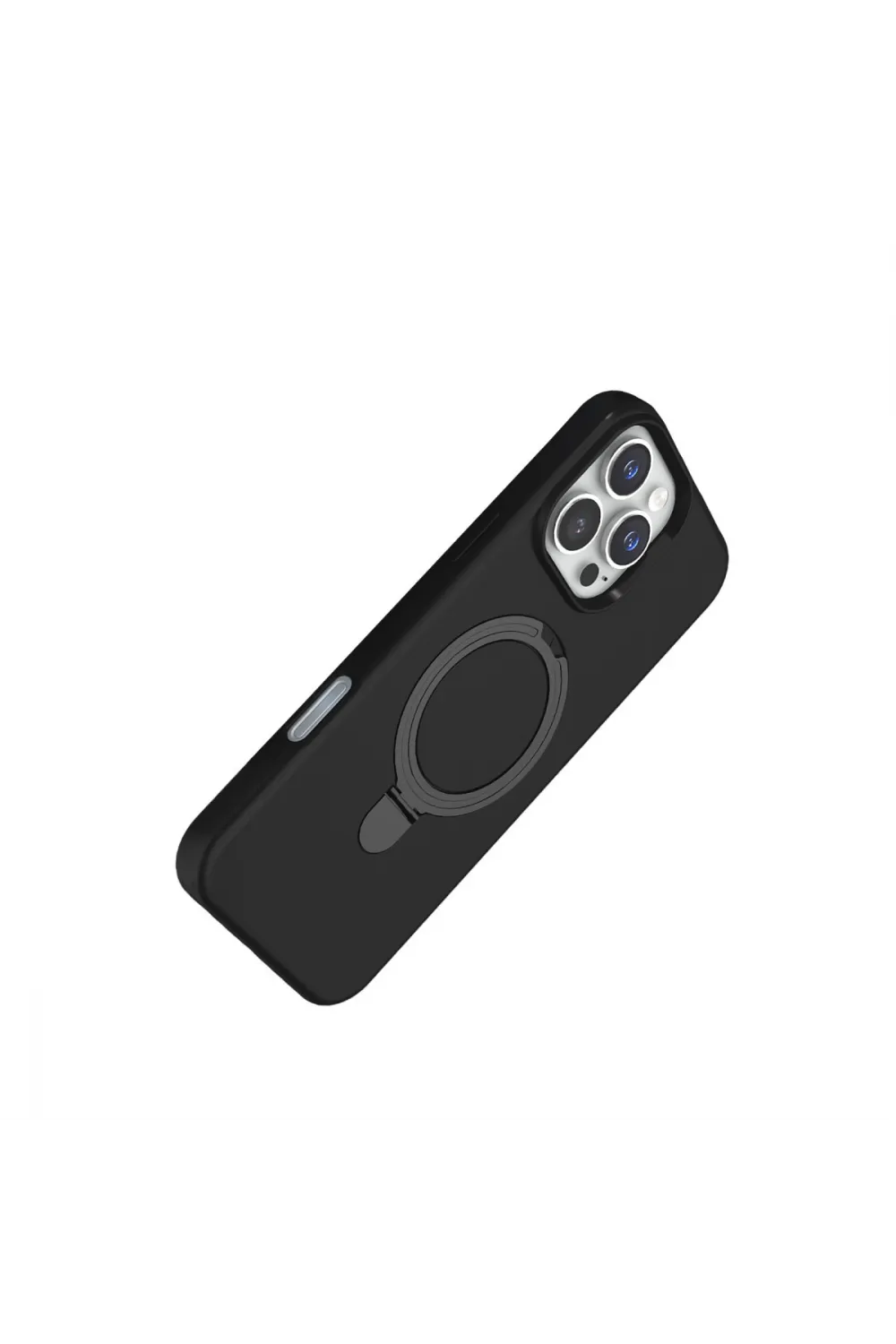 Apple İphone 16 Pro Regal Magsafe Standlı Kapak - Siyah