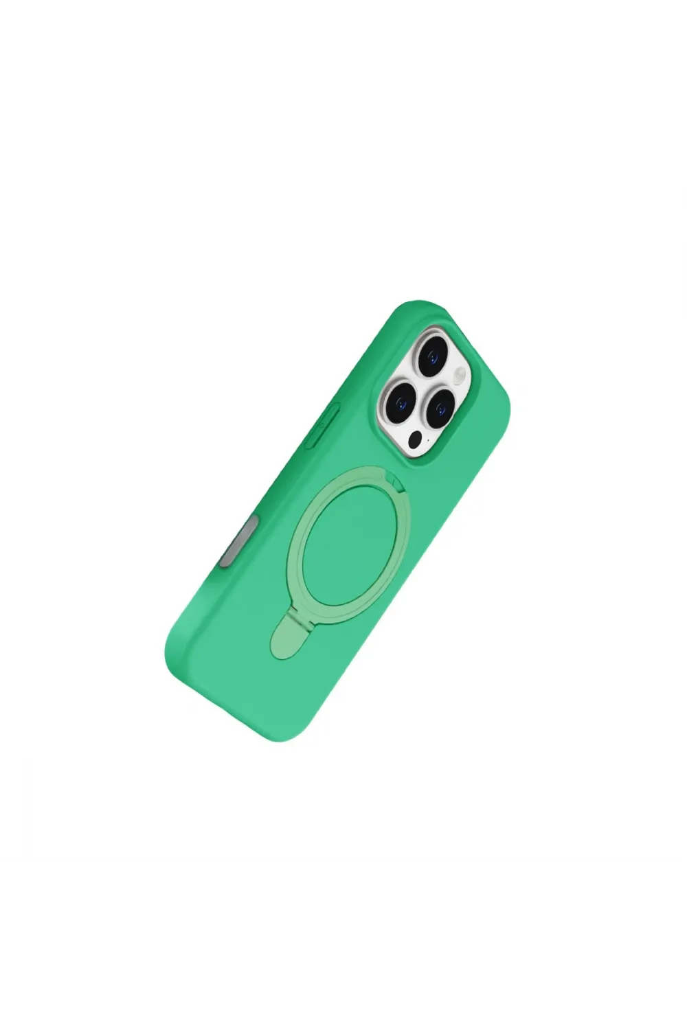 Apple İphone 16 Pro Regal Magsafe Standlı Kapak - Yeşil