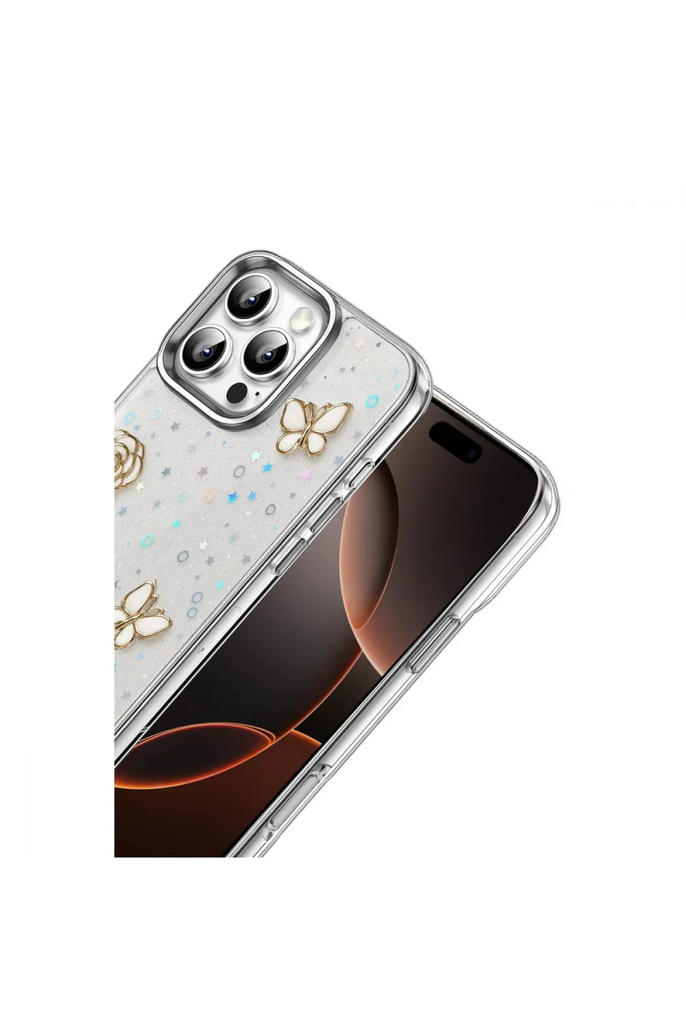 Apple İphone 16e Fiyonk Desenli Kapak - Desen 7