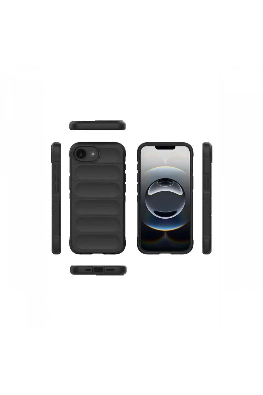 Apple iPhone 16E Kılıf Optimum Silikon - Kırmızı