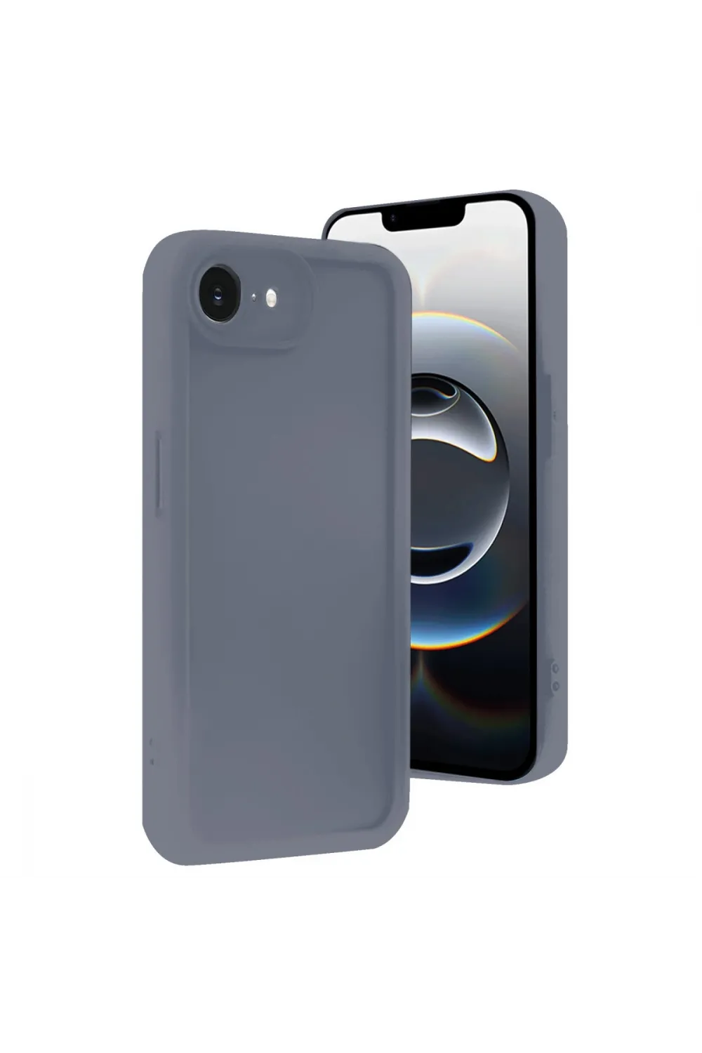 Apple İphone 16e Kılıf Viera Silikon - Gri