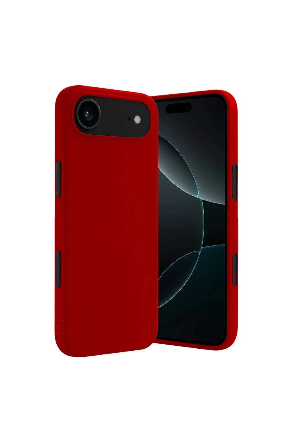 Apple İphone 17 Air First Silikon - Kırmızı